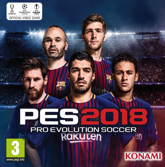 تحميل لعبة بيس Pes 2018 برابط مباشر