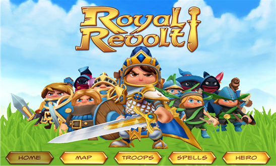 تحميل لعبة حرب المملكة Royal Revolt 2018