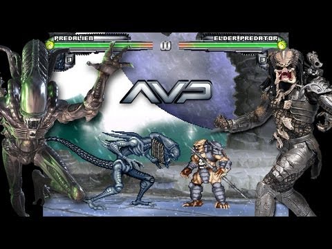 تحميل لعبة Alien Vs Predator MUGEN